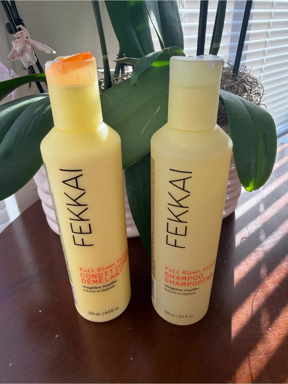Full Blown Volume Shampoo & Conditioner Set - Yellow